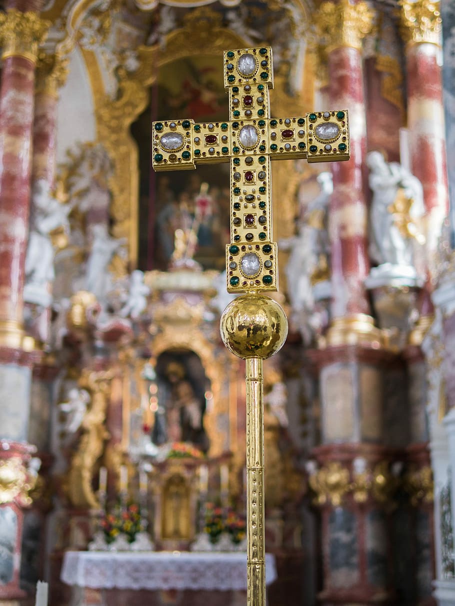 cross, church, religion, spirituality, belief, place of worship HD wallpaper