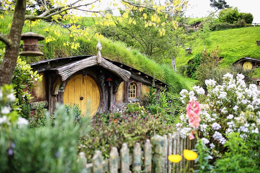 Wallpaper ID 228823  fantasy outdoor the shire and hobbit hd 4k wallpaper  free download