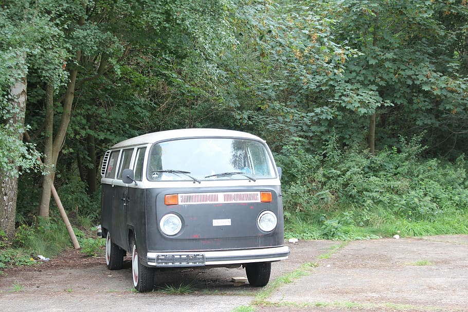bus, vw, old, oltimer, vw bus, camping bus, camper, bulli, stainless HD wallpaper
