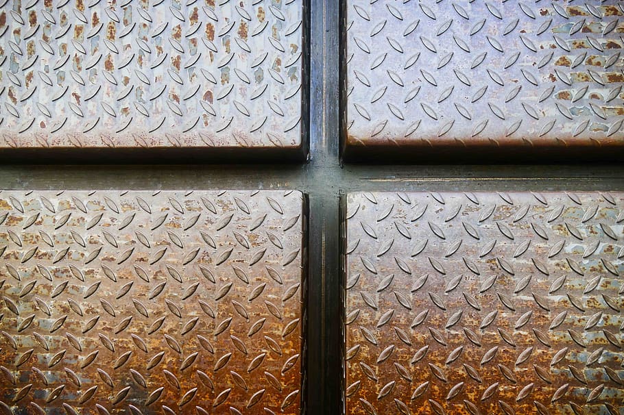 metal, door, goal, rust, iron, input, rusty, solid, pattern HD wallpaper