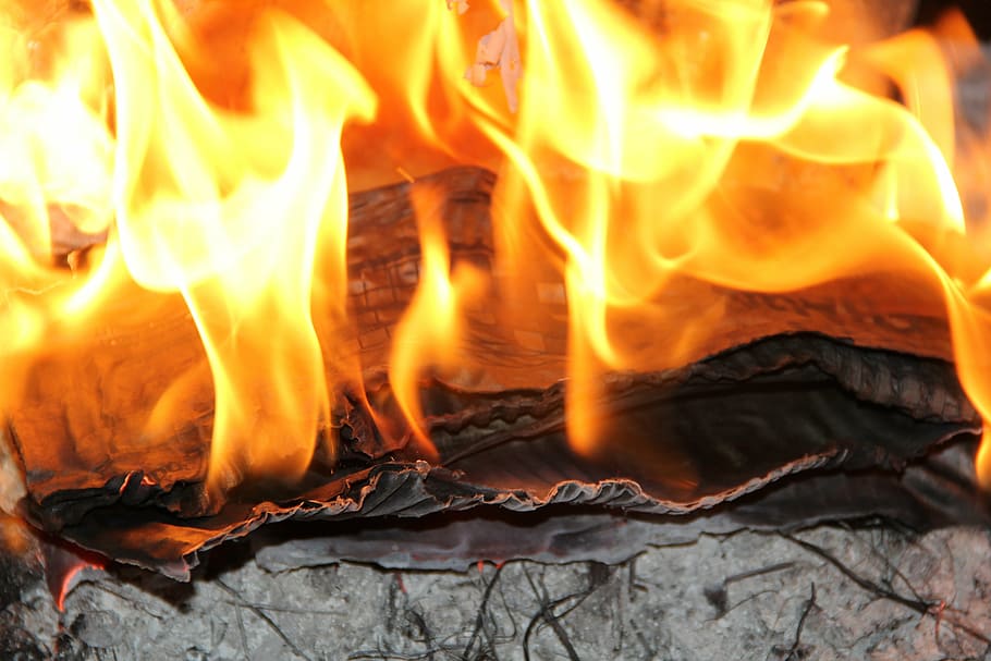 fire, lena, burn, bonfire, flames, campfire, heat, embers, hot HD wallpaper