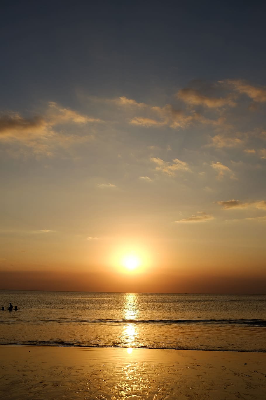 Sunset, Ocean, Beach, Vacation, Travel, nature, sunset beach HD wallpaper