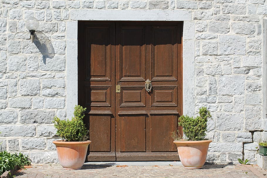 door, farm, architecture, entry, built structure, entrance HD wallpaper