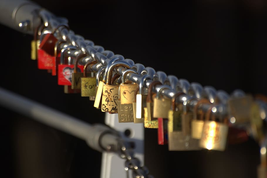 castle, bridge, love locks, padlock, padlocks, castles, love castle HD wallpaper