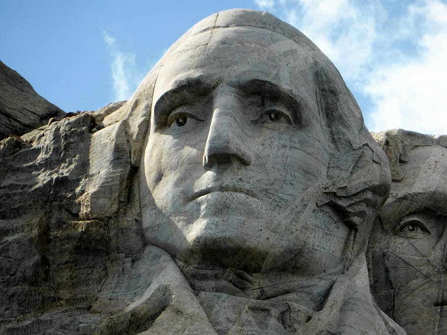 Monument, President, Mount Rushmore, america, statue, sculpture, HD wallpaper