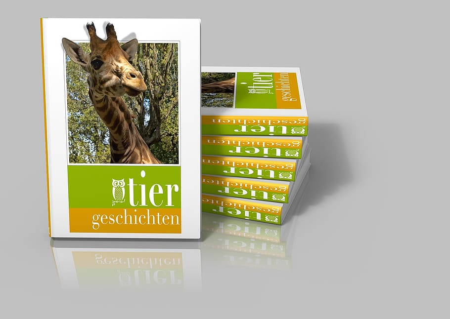 Tier Geschichten boojk copllection, Book, Books, Stack, Animal HD wallpaper