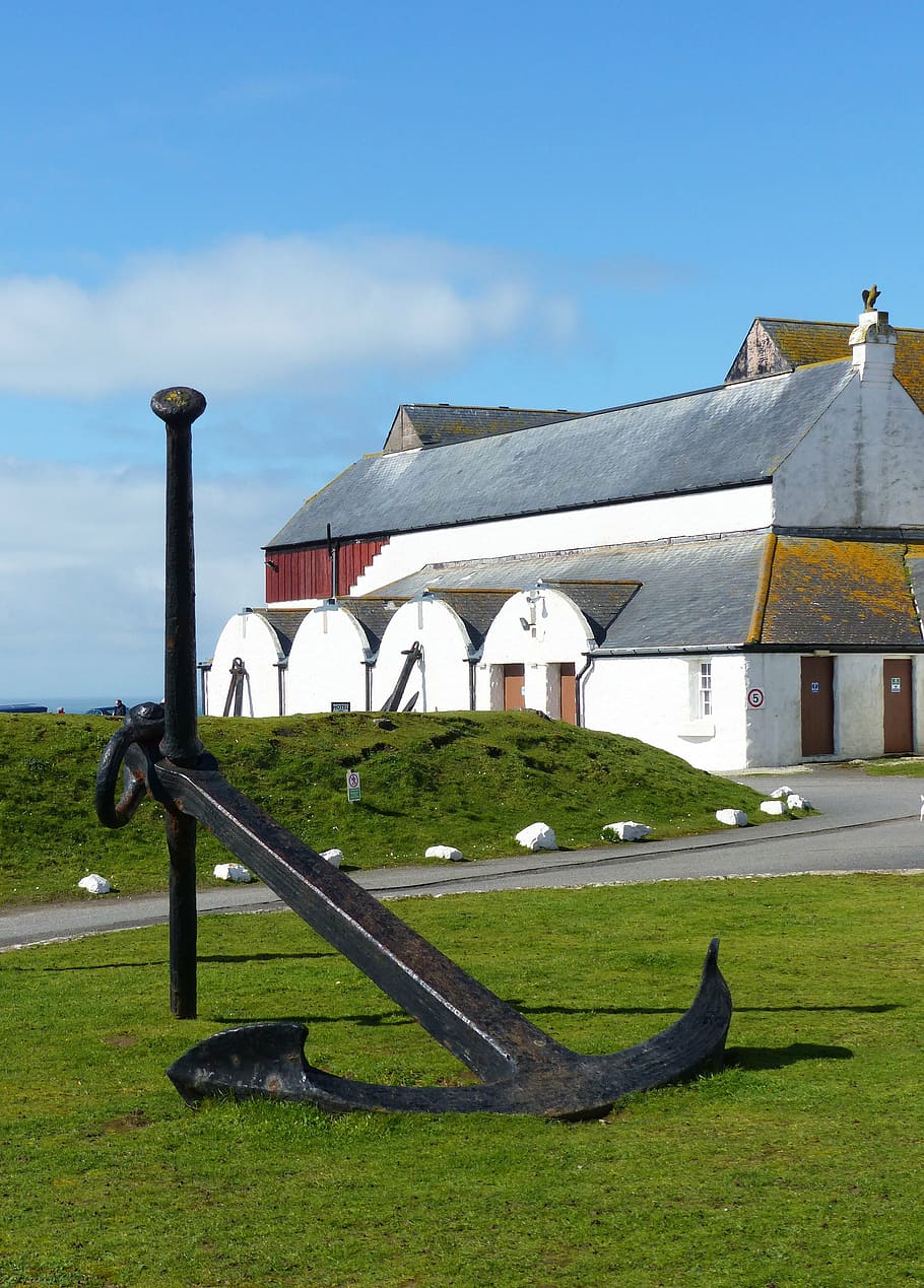 anchor, cornwall, landscape, architecture, built structure HD wallpaper