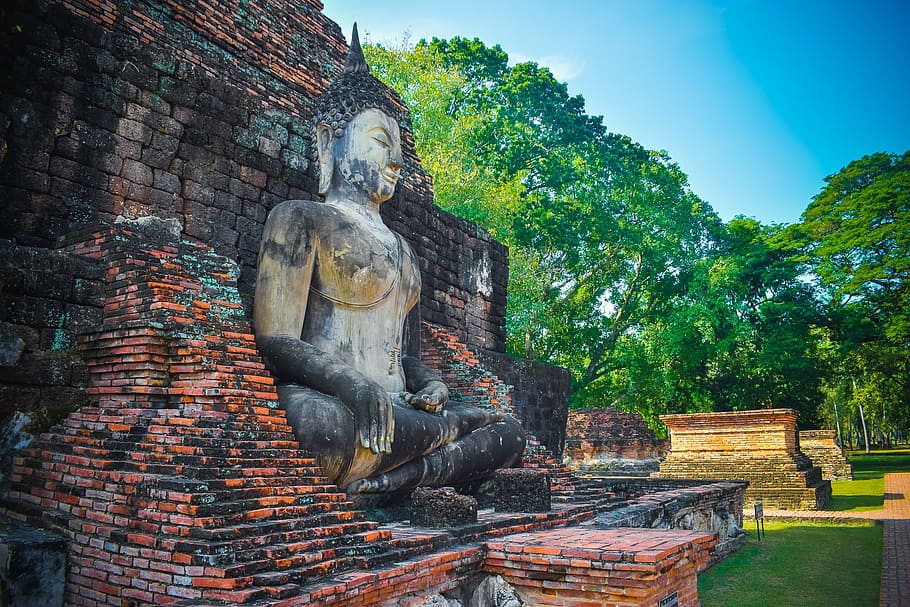 sukhothai historical park, city of joy, the ancient city, asia