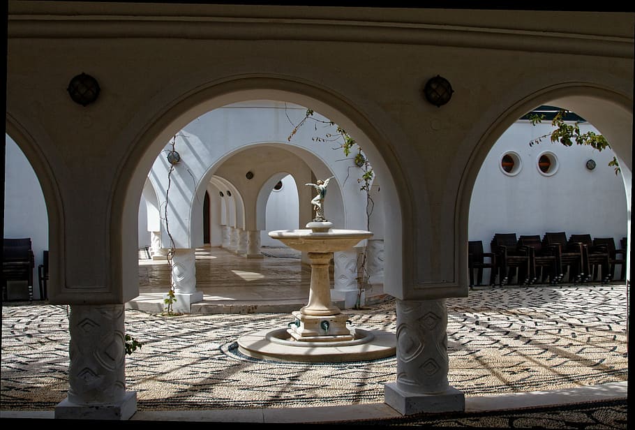 Marble, Stone, Mosaic, Building, architecture, greece, rhodes HD wallpaper