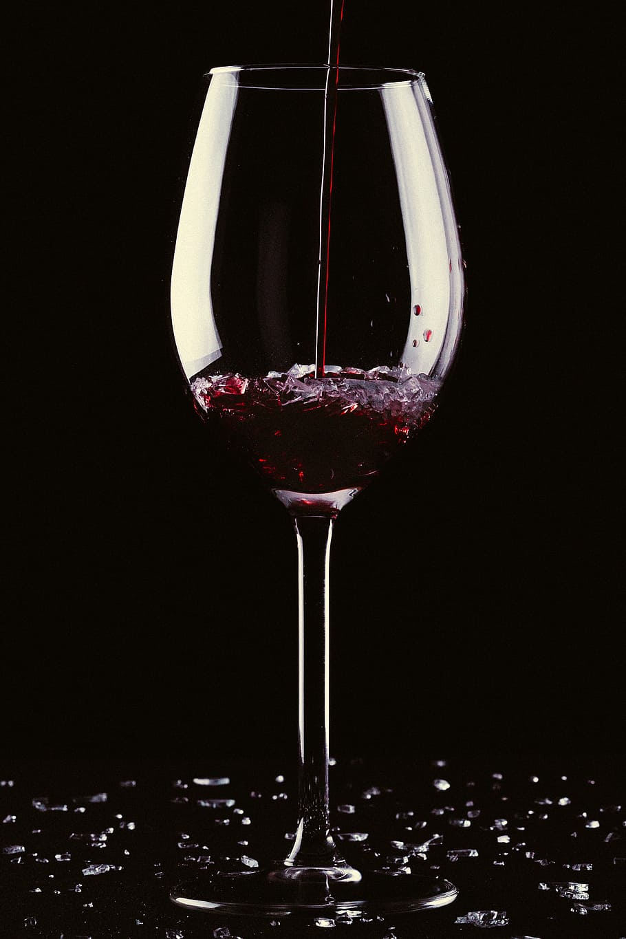 clear wine glass filled with red wine, vine, drinks, alcohol HD wallpaper