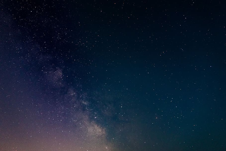 starry sky, night, milkyway, dark, lights, astrophotography, star - space HD wallpaper