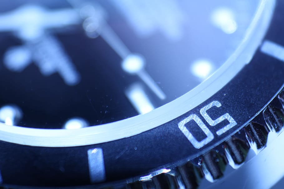 round silver-colored watch, world, thing, close-up, technology HD wallpaper