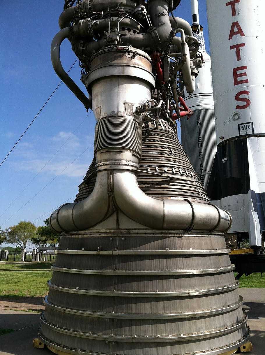 Nasa, Rocket, Engine, F-1, Rocket Park, space, technology, science