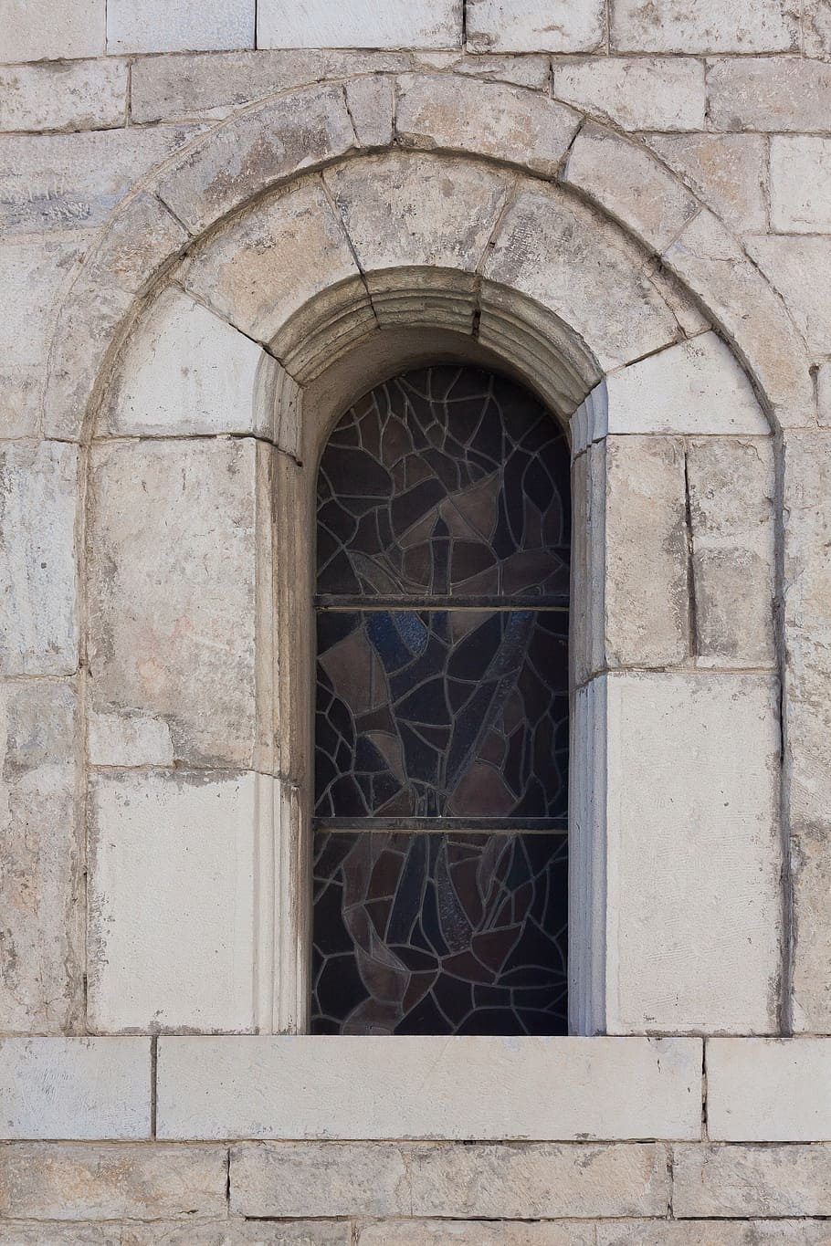 window, church, round arch, rhaeto romanic, marble, laas, south tyrol, HD wallpaper