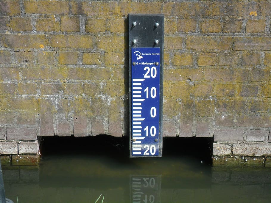 molenpeil, level, water, communication, wall - building feature HD wallpaper
