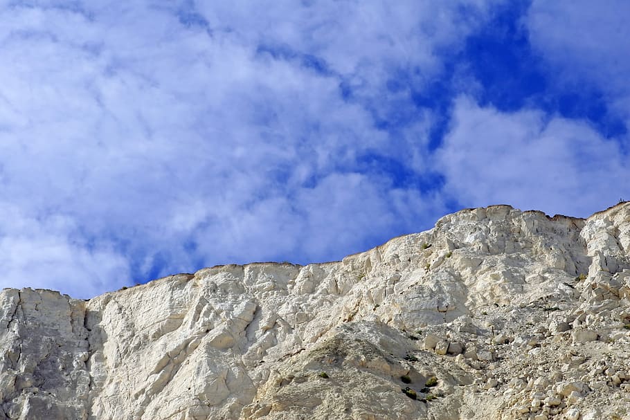 beach, beachy, beachyhead, blue, britain, british, chalk, cliff HD wallpaper