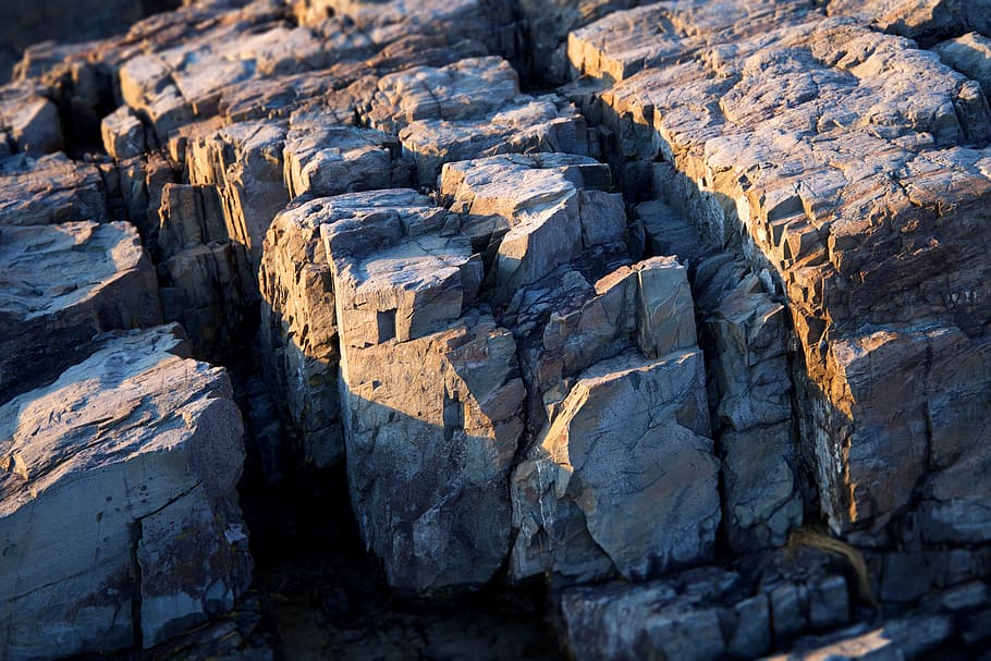 beach, nature, ocean, rocks, seacoast, sunlight, solid, rock - object HD wallpaper