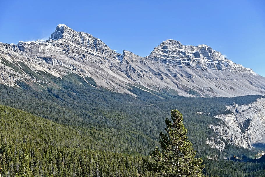 mountains, wilderness, landscape, scenic, peaks, scenery, nature HD wallpaper