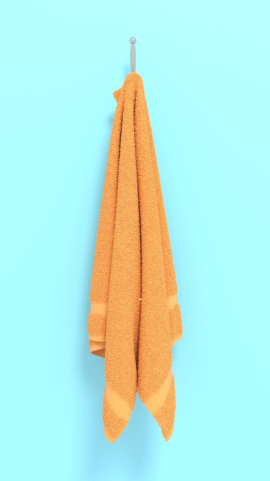 towel, swimming pool, animation, studio shot, blue, no people HD wallpaper