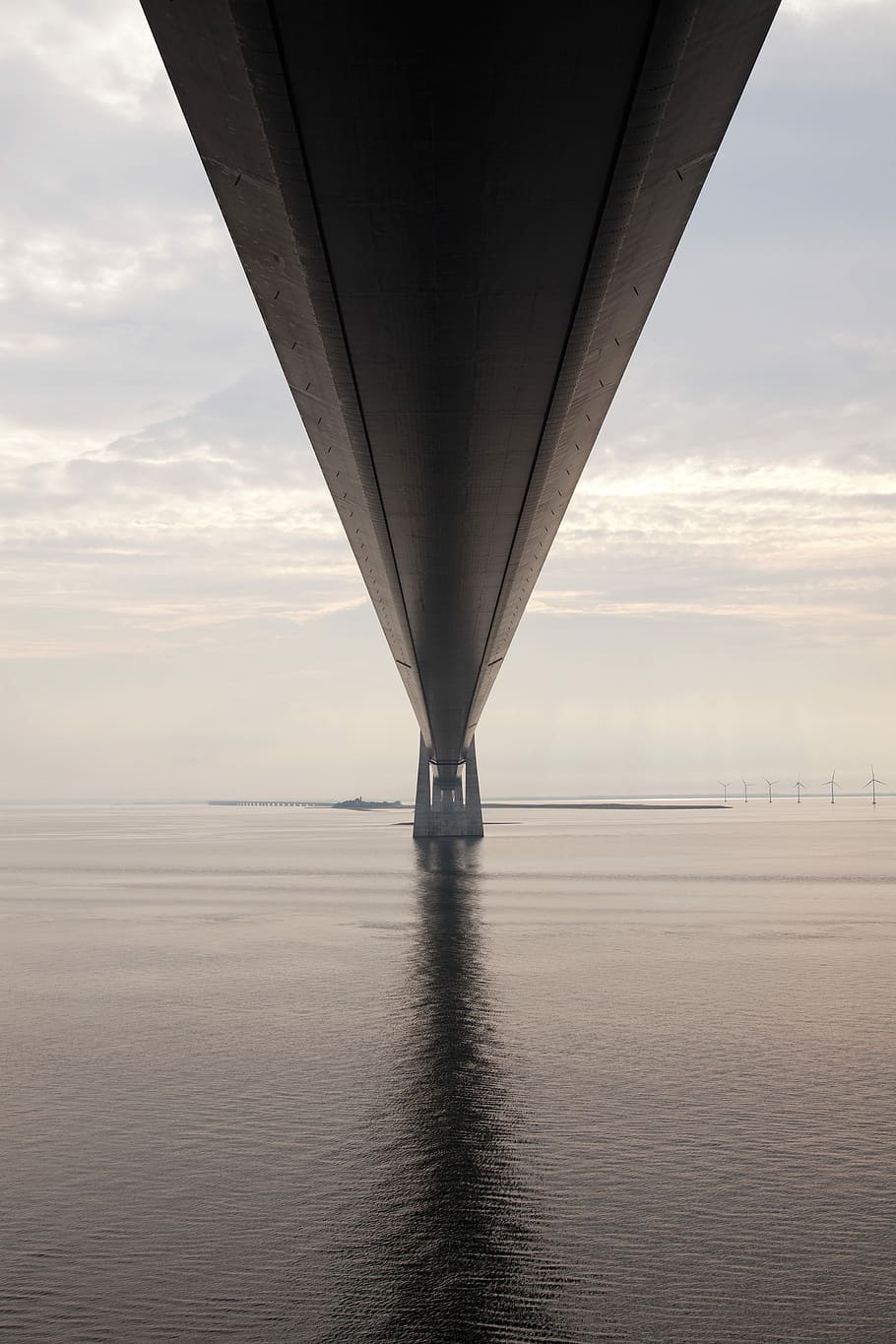 waters, sky, cloud - sky, bridge, scenics - nature, built structure HD wallpaper