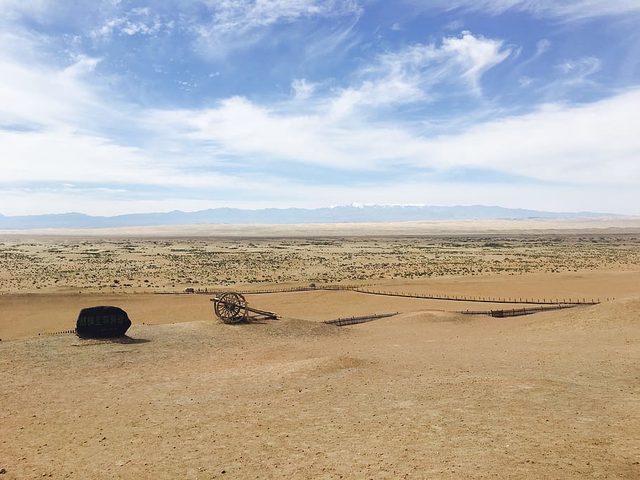 sunshine, desert, snow mountain, scenics - nature, sky, cloud - sky HD wallpaper