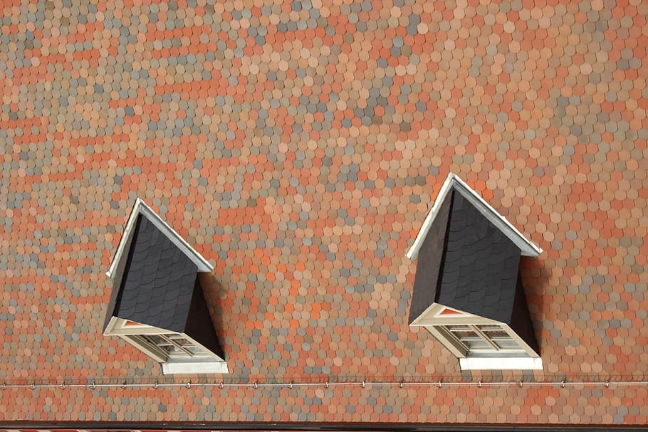 Roof, Dormer, Brick, Perspective, Top, gable, architecture HD wallpaper
