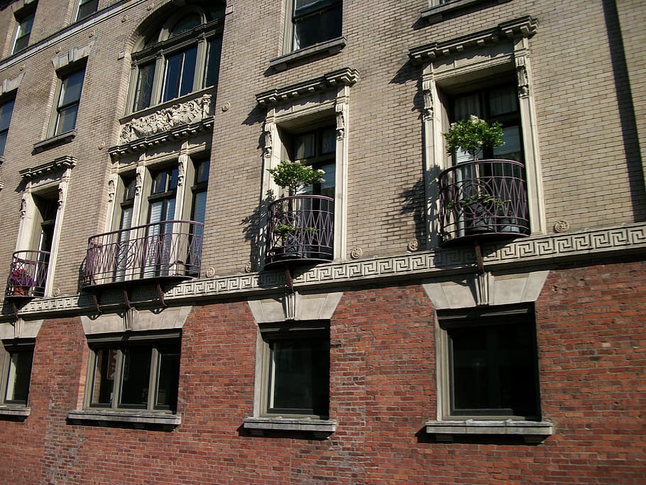 Brick, Window, Building, Architecture, brick wall, building exterior HD wallpaper