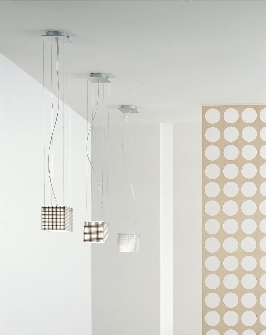 lighting, suspensions, modern, wall - building feature, indoors HD wallpaper
