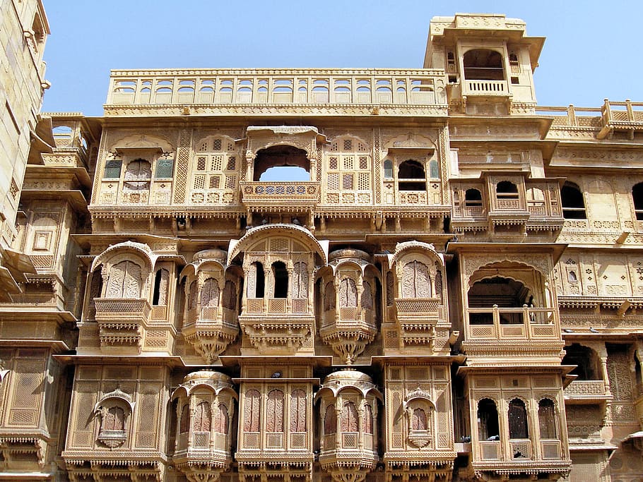 Wall Paintings of the Haveli, Mandawa, India. Editorial Image - Image of  india, indian: 49785345