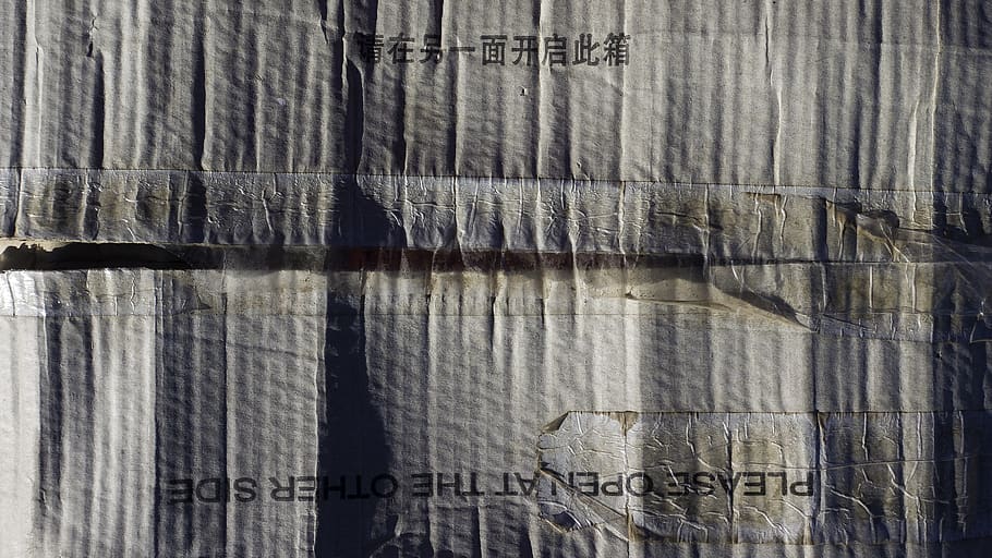 background, design, box, weathered, drenched, paper box, package HD wallpaper