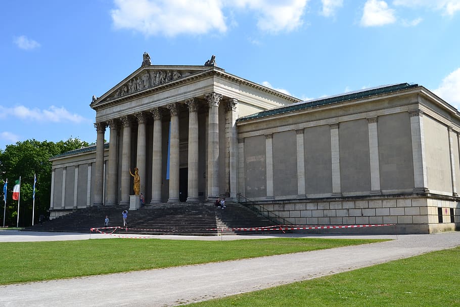 court of justice, munich, bavaria, home, architecture, rhaeto romanic