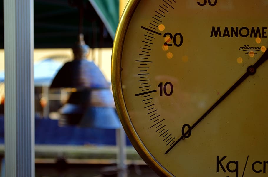 manometer, hand, dial, number, focus on foreground, close-up HD wallpaper