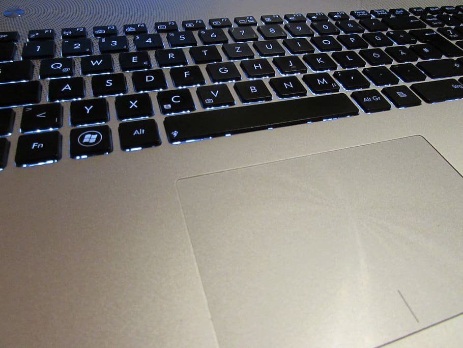Keyboard, Laptop, Notebook, Asus, computer keyboard, technology HD wallpaper