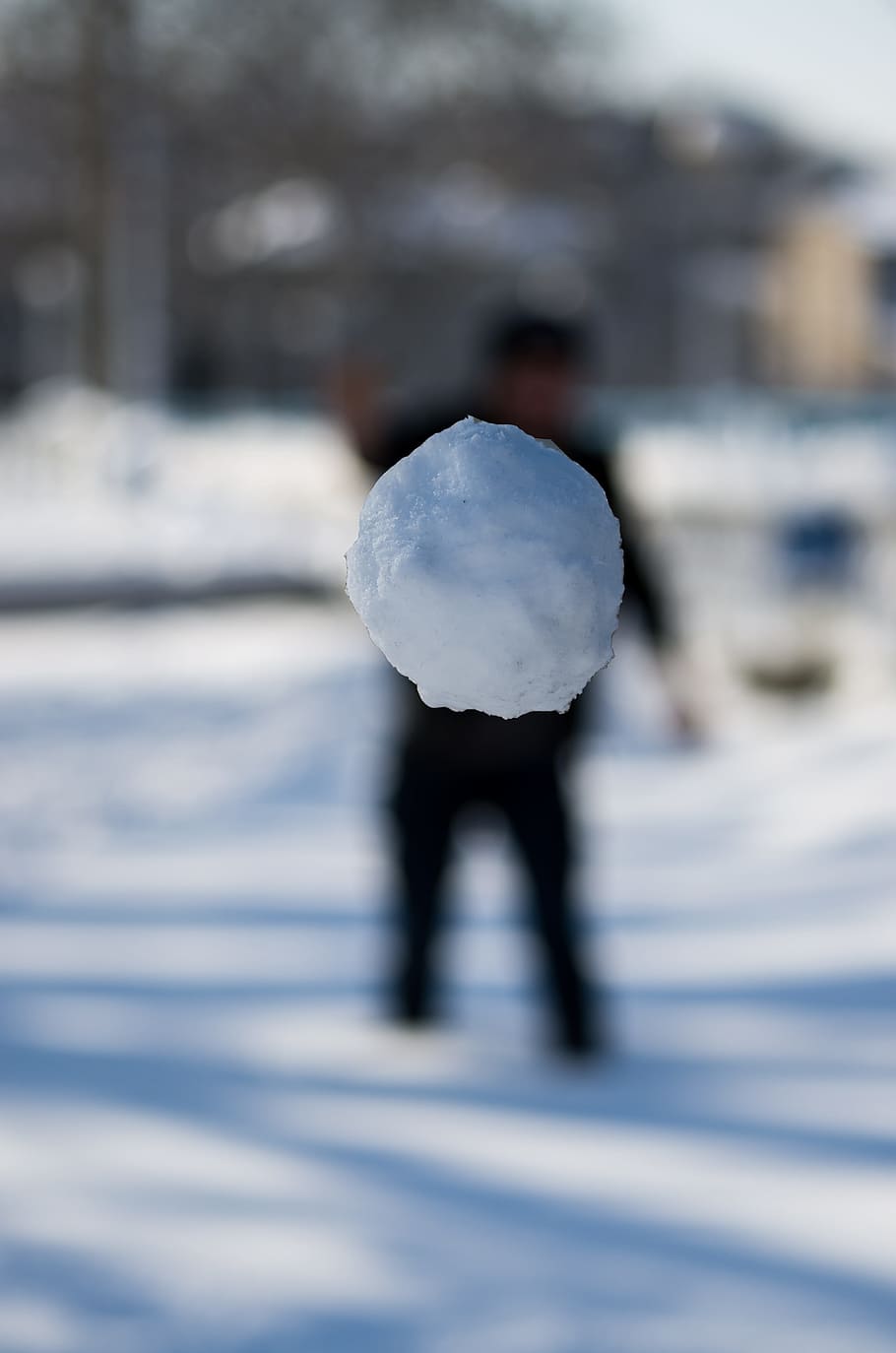 Human, Snow, Excitement, winter, people, walking, outdoors HD wallpaper