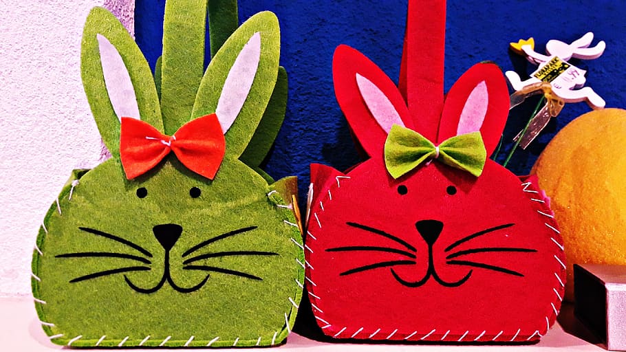 hare, easter, toy, ornament, decoration, bunny, creativity HD wallpaper
