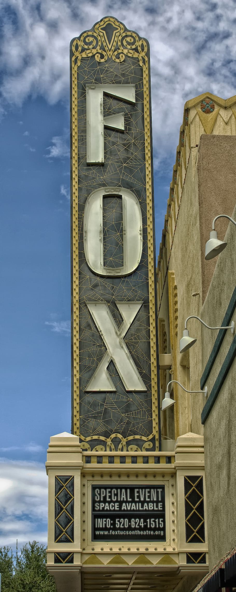 tucson, arizona, city, cities, urban, fox theatre, landmark, HD wallpaper