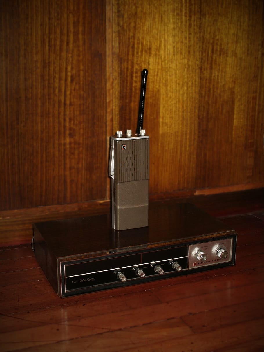 radio, old, vintage, handy, old radio, receptor, music, audio Equipment