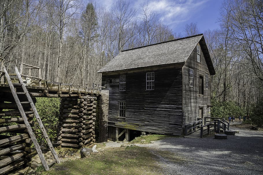 Mingus Mill at Great Smoky Mountains National Park, North Carolina, HD wallpaper