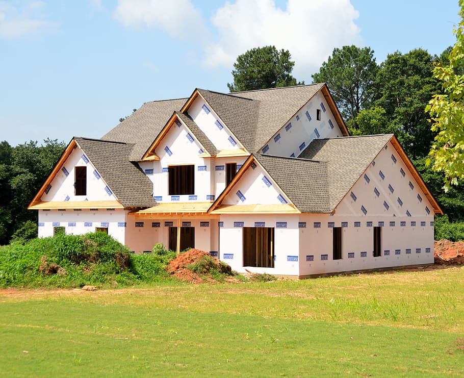 white wooden house, New Home, Home, Construction, Builder, industry HD wallpaper