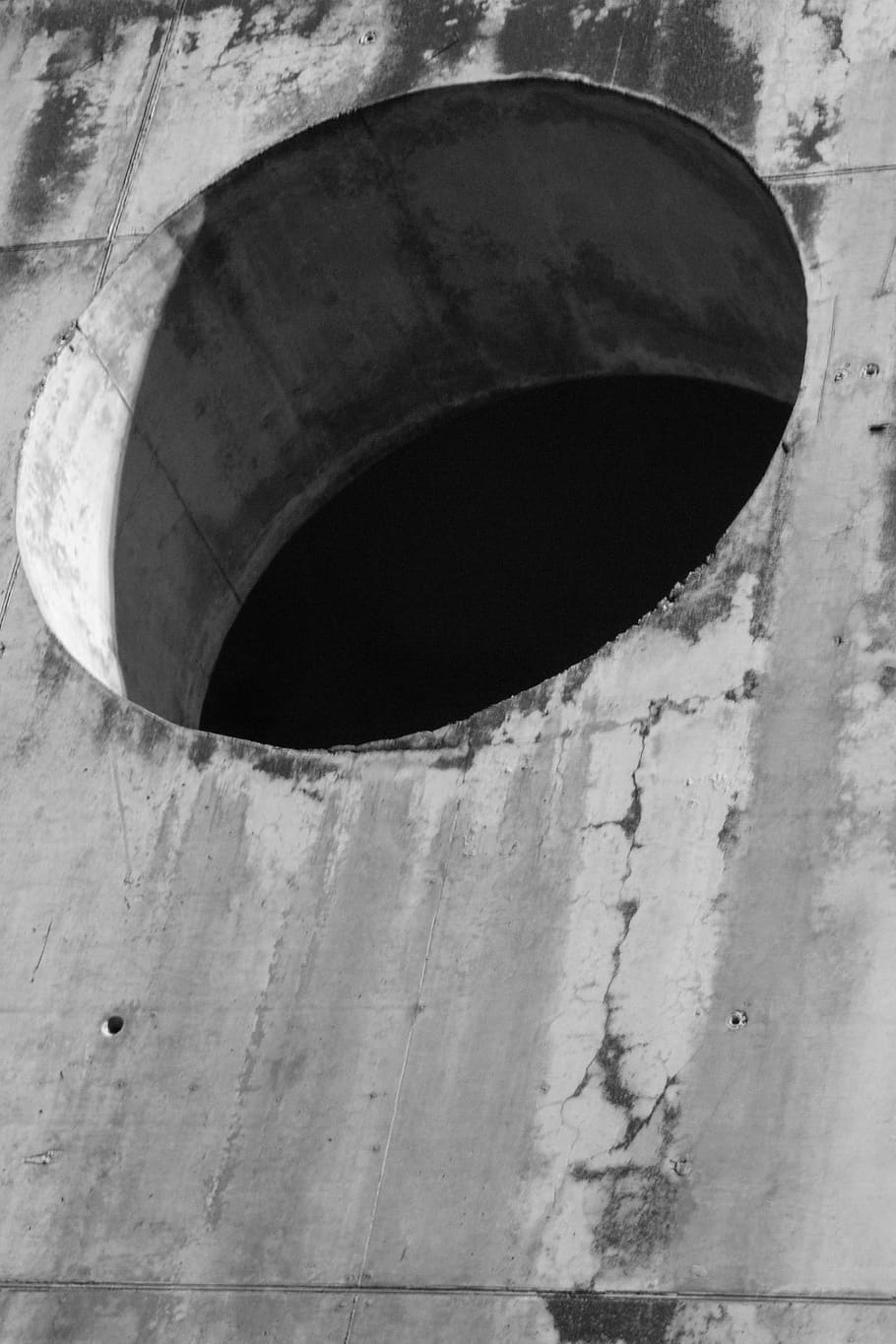 hole, wall, hollow, built structure, no people, architecture HD wallpaper