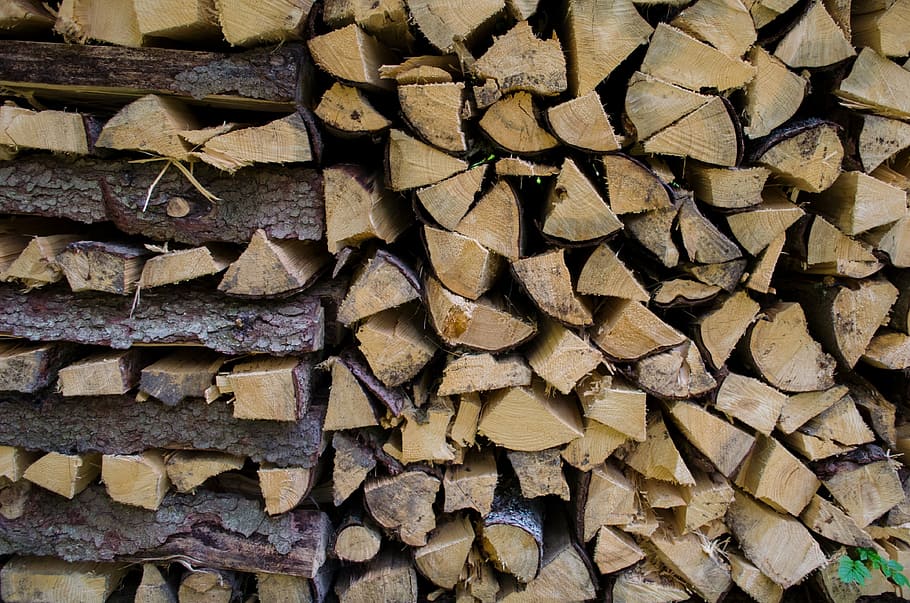 combs thread cutting, background, firewood, holzstapel, stacked up HD wallpaper