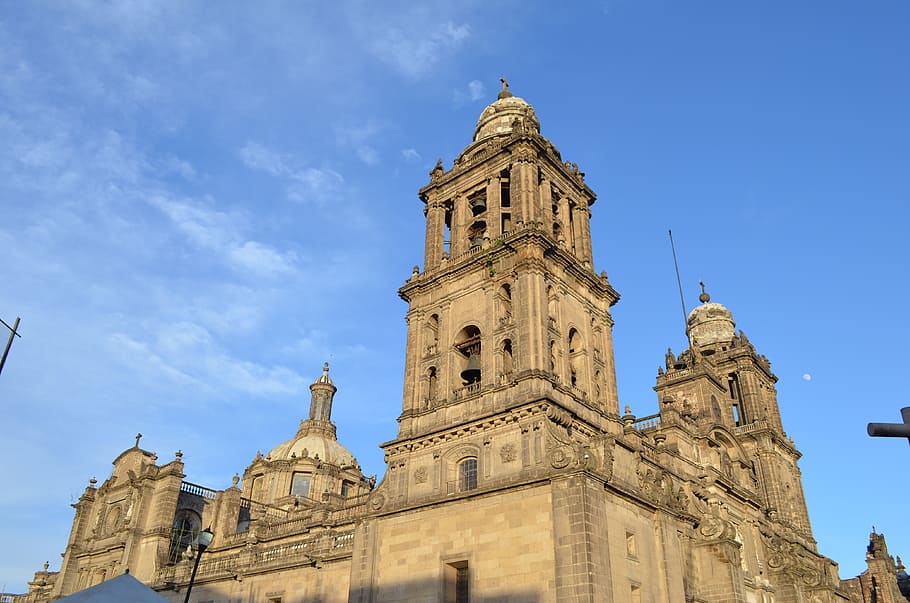 cathedral, mexico, city, building exterior, architecture, built structure HD wallpaper