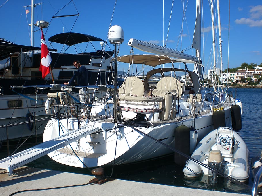 sail, port, boot, water, sailing boats, canada, nautical vessel HD wallpaper
