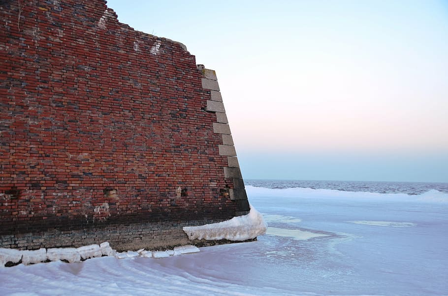 kdf, prora, rügen, architecture, sky, building exterior, brick HD wallpaper