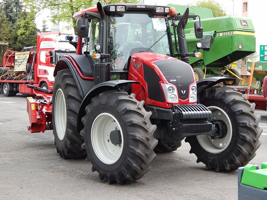 tractor, agriculture, transportation, mode of transportation HD wallpaper