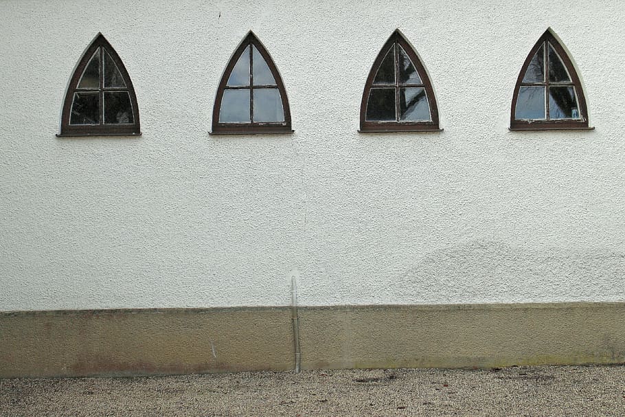 window, pointed arch, old window, architecture, built structure HD wallpaper