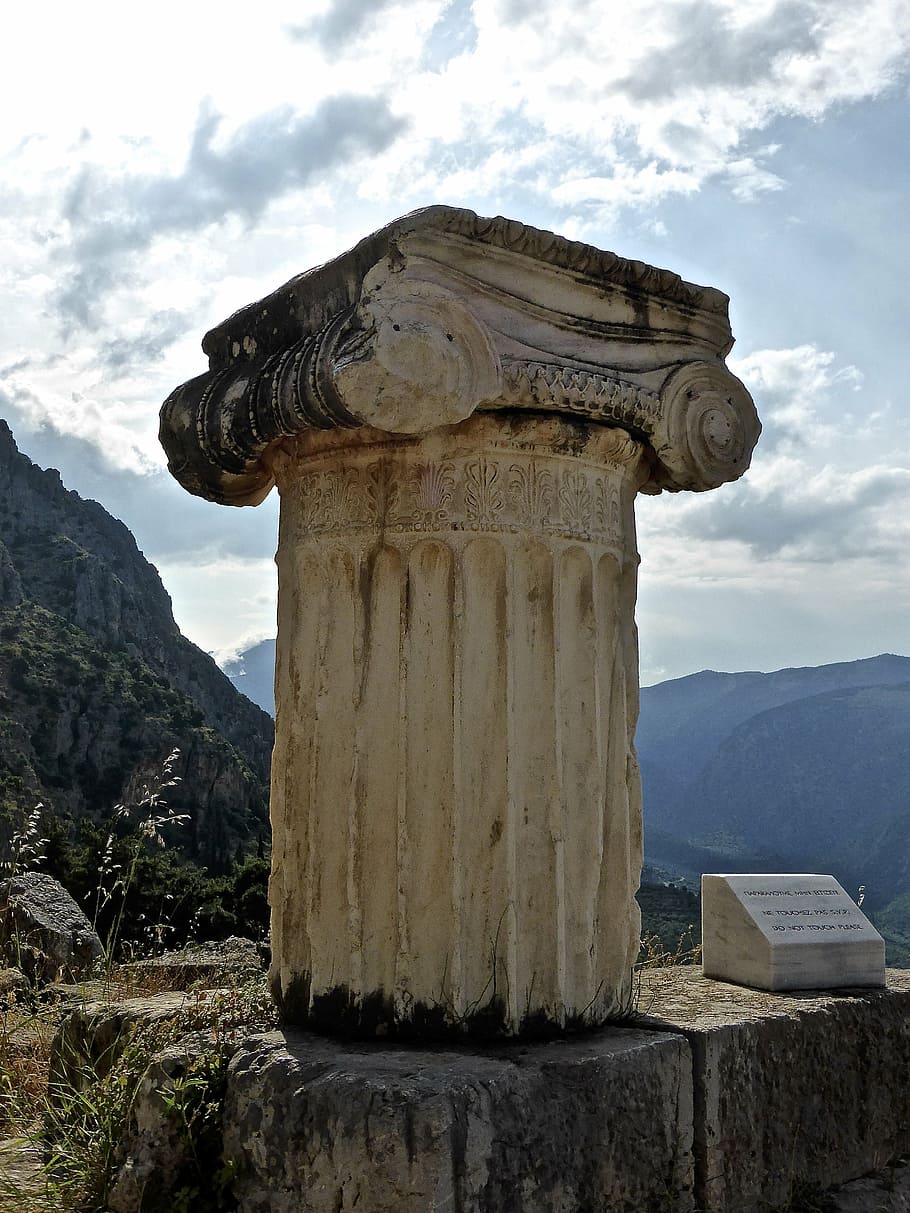 column, roman, architecture, temple, antique, architectural HD wallpaper