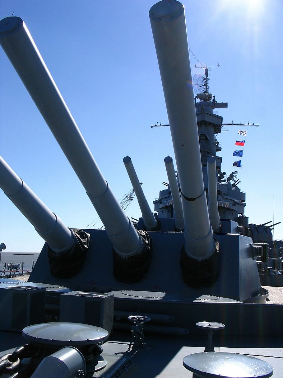 uss, alabama, battleship, navy, wwii, usa, america, marine, HD wallpaper