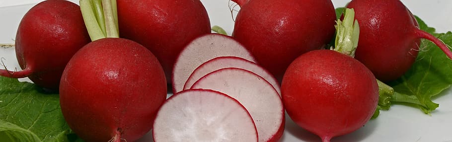 radishes, vegetables, eat, food, healthy, red, frisch, raw, HD wallpaper