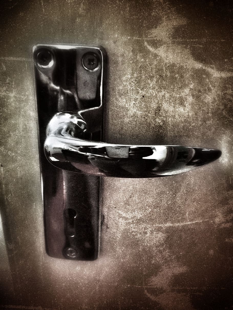 Door Handle, Lock, Door, Security, closed, metal, steel, no People HD wallpaper